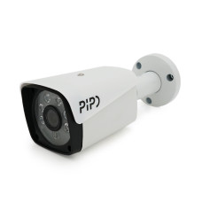 5MP/8MP мультиформатна камера PP-B1H06F500FA 2,8 мм для відеоспостереження в металевому циліндрі з ІЧ підсвічуванням до 20 м