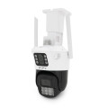 4+4Мп Wi-Fi/LAN відеокамера з двома об'єктивами вулична SD/картка PP-IPC34D4MP20 PTZ 2.8mm ICSee 4+4Мп Wi-Fi/LAN відеокамера з двома об'єктивами вулична SD/картка PP-IPC34D4MP20 PTZ 2.8mm ICSee