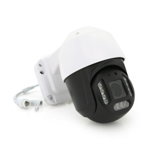 IP камера 5 Мп PiPo PP-IPC36D5MP40 PTZ 2.8-12mm POE з автостеженням, мікрофоном і динаміком вулична для відеоспостереження