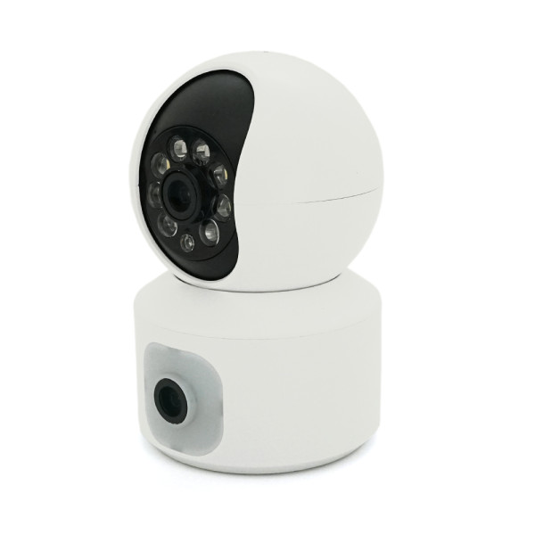 2+2 Мп Wi-Fi відеокамера внутрішня з двома об'єктивами SD/карта PiPo PP-IPC28D2MP15 PTZ 2.8mm ICSee 2+2 Мп Wi-Fi відеокамера внутрішня з двома об'єктивами SD/карта PiPo PP-IPC28D2MP15 PTZ 2.8mm ICSee