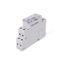 Реле часу Sinotimer TM610-2 для управління електричними системами, 24 години/7 днів, на DIN-рейку 1P, з LCD, програмоване, змінна батарея, 16А, 220V