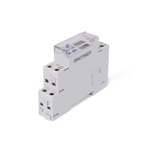 Реле часу Sinotimer TM610-2 для управління електричними системами, 24 години/7 днів, на DIN-рейку 1P, з LCD, програмоване, змінна батарея, 16А, 220V Реле часу Sinotimer TM610-2 для управління електричними системами, 24 години/7 днів, на DIN-рейку 1P, з LCD, програмоване, змінна батарея, 16А, 220V
