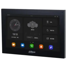 Відеодомофон Dahua DHI-VTH5341G-W з 10" TFT дисплеєм 1024×600 для контролю доступу, Wi-Fi, Android 8.1, підключення до 32 камер