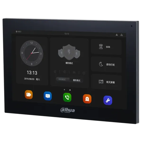 Відеодомофон Dahua DHI-VTH5341G-W з 10" TFT дисплеєм 1024×600 для контролю доступу, Wi-Fi, Android 8.1, підключення до 32 камер Відеодомофон Dahua DHI-VTH5341G-W з 10" TFT дисплеєм 1024×600 для контролю доступу, Wi-Fi, Android 8.1, підключення до 32 камер