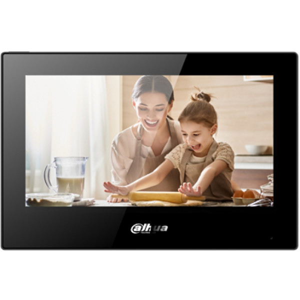 Відеодомофон DHI-VTH5321GB-W для контролю доступу з 7" TFT, Wi-Fi, Android 8.1, підключення до 32 камер, запис дзвінка на карту пам'яті Відеодомофон DHI-VTH5321GB-W для контролю доступу з 7" TFT, Wi-Fi, Android 8.1, підключення до 32 камер, запис дзвінка на карту пам'яті