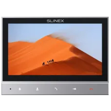 Відеодомофон з 7-дюймовим TFT екраном Slinex SK-07HD graphite для інтуїтивного керування та зручного спілкування з відвідувачами