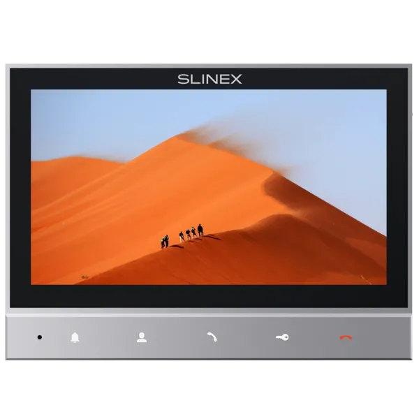 Відеодомофон з 7-дюймовим TFT екраном Slinex SK-07HD graphite для інтуїтивного керування та зручного спілкування з відвідувачами Відеодомофон з 7-дюймовим TFT екраном Slinex SK-07HD graphite для інтуїтивного керування та зручного спілкування з відвідувачами