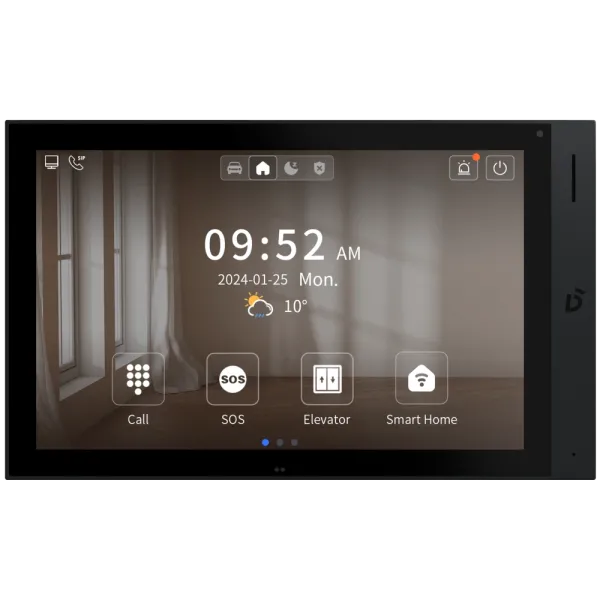 Видеодомофон Dnake H618A с 10.1" дисплеем, Android 10 и поддержкой SIP 2.0 для организации системы безопасности и видеонаблюдения Видеодомофон Dnake H618A с 10.1" дисплеем, Android 10 и поддержкой SIP 2.0 для организации системы безопасности и видеонаблюдения