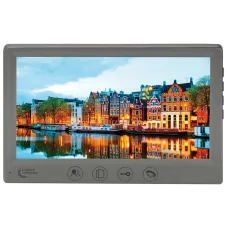 Відеодомофон Light Vision AMSTERDAM FHD GRAY для відеоспостереження з IPS дисплеєм 7", інтеркомом на 6 домофонів та підтримкою запису до 1080P