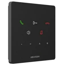 Аудіодомофон IP мережевий POE DS-KH6000-E1 з 4 налаштовуваними кнопками, живлення 12 VDC для відеоінтеркома сучасних охоронних систем