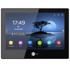 Відеодомофон з дисплеєм 8" IPS Neolight ALPHA Hybrid black для домофону з підтримкою Wi-Fi та вбудованим відеореєстратором