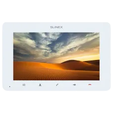 Відеодомофон 7” Slinex SM-07MHD (білого кольору) з TFT екраном для безпечного контролю доступу та функціями пам'яті і детекції руху