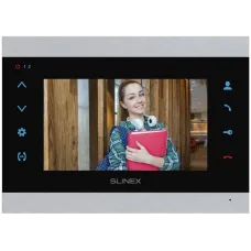 Відеодомофон Slinex SL-07N Cloud 7" silver/black для управління відеоспостереженням з переадресацією на смартфон через Wi-Fi або Ethernet