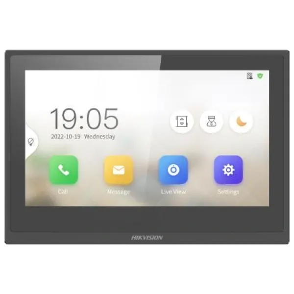 Відеодомофон Hikvision DS-KH6351-TE1 7" для домофону з TFT дисплеєм 1024×600, Hik-Connect, підтримка голосових повідомлень, алюмінієва рамка Відеодомофон Hikvision DS-KH6351-TE1 7" для домофону з TFT дисплеєм 1024×600, Hik-Connect, підтримка голосових повідомлень, алюмінієва рамка