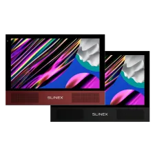 Відеодомофон 10" Slinex Sonik 10 чорний/червоний для домофону з двома динаміками, підтримкою MP3, адресним інтеркомом та функцією «картинка в картинці»