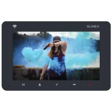 Відеодомофон Slinex SM-07N Cloud 7 дюймів grafit для домофону з внутрішньою пам'яттю до 100 кадрів і підтримкою карт пам'яті до 256 Гб