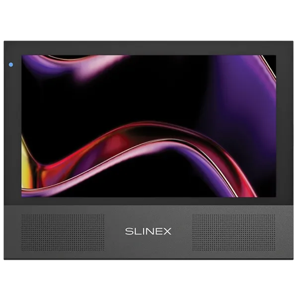 Відеодомофон Slinex Sonik 7 7" чорний з накладкою "Марсала", 2 панелі виклику, IPS екран, підтримка MP3, пам'ять на 100 фото, для домофону Відеодомофон Slinex Sonik 7 7" чорний з накладкою "Марсала", 2 панелі виклику, IPS екран, підтримка MP3, пам'ять на 100 фото, для домофону