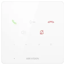 Аудіодомофон IP мережевий POE DS-KH6000-E1/White для сучасних систем контролю доступу з можливістю налаштування кнопок