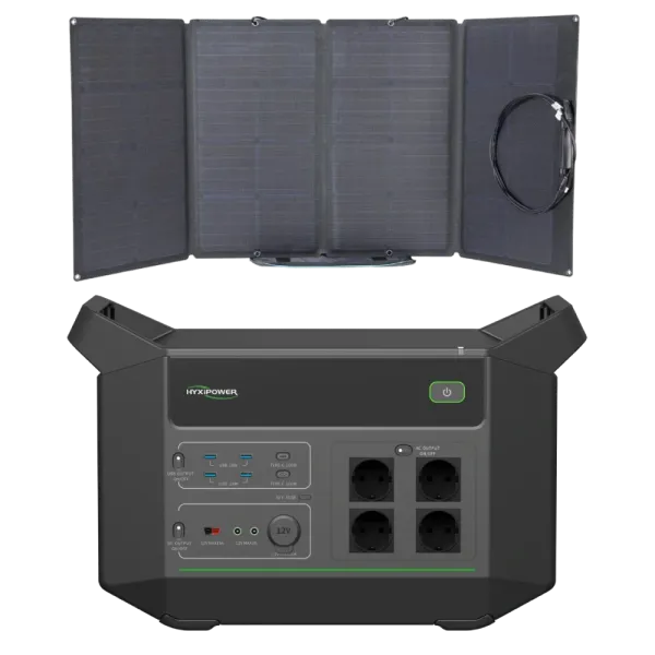 Система автономного живлення однофазна HYXiPower HYX-EA2500 + EcoFlow 160W