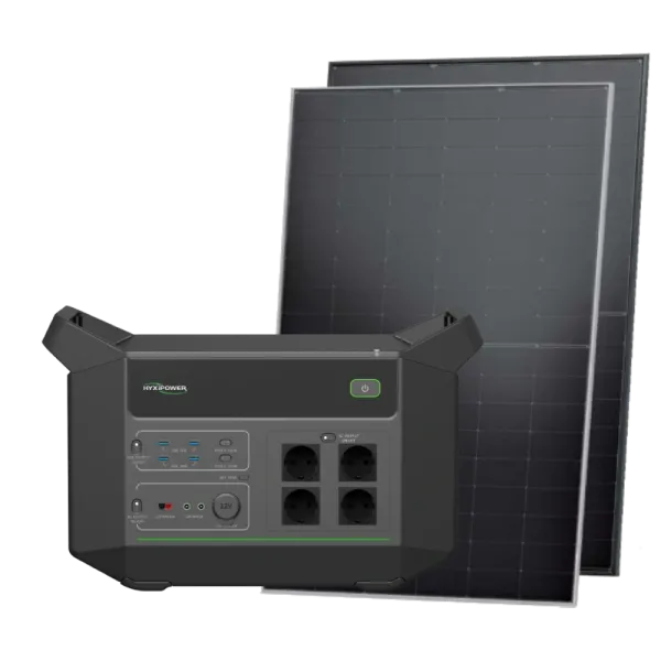 Система автономного живлення однофазна HYXiPower HYX-EA2500 + JINKO JKM445N-54HL4R-V 445 Вт