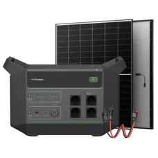 Система автономного живлення однофазна HYXiPower HYX-EA2000 + AIKO-A475-MAH54Mw 475 Вт