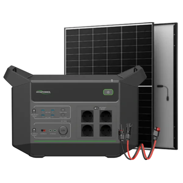 Система автономного живлення однофазна HYXiPower HYX-EA2000 + AIKO-A475-MAH54Mw 475 Вт