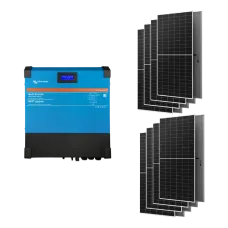 Система автономного живлення однофазна Victron Energy Multi RS Solar 48/6000/100-450/80 + AIKO G645-MCH7 5.3 кВт2Dw