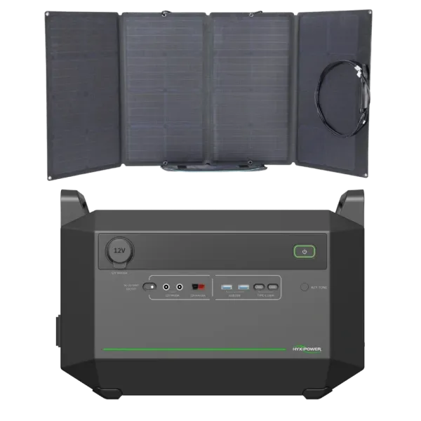 Система автономного живлення однофазна HYXiPower HYX-EA1000 + EcoFlow 110W Система автономного живлення однофазна HYXiPower HYX-EA1000 + EcoFlow 110W