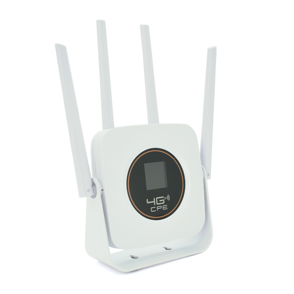 Бездротовий маршрутизатор CPE903 4G, провідна та бездротова передача, WIFI: 2.4G, 1 порт RJ45, LCD, акумулятор 3000 мАг Бездротовий маршрутизатор CPE903 4G, провідна та бездротова передача, WIFI: 2.4G, 1 порт RJ45, LCD, акумулятор 3000 мАг
