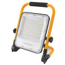 LED прожектор акумуляторний 50W 5000K 220V VIDEX PREMIUMVL-F2A-505