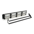 Патч-панель 48 портов UTP DUAL кат 5E 19 "2U НЕ экранированная черная Q20 Патч-панель 48 портов UTP DUAL кат 5E 19 "2U НЕ экранированная черная Q20