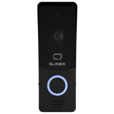 Виклична панель для домофону Slinex ML-20CRHD чорна, IP65, 1920×1080, IR підсвічування, горизонтальний кут огляду 115º, мін. освітленість 0,01 люкс, металевий корпус