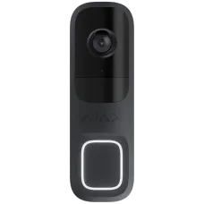 Відеодзвінок з камерою 4 MP для домофону Ajax Doorbell graphite RAL 7024 з двостороннім зв’язком та виявленням руху