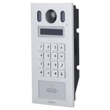 Панель виклику Dahua DHI-VTO6222E-P IP IK08 для домофону з кардрідером Mifare, IP65, IK08, прихований/поверхневий монтаж, багатоабонентська система
