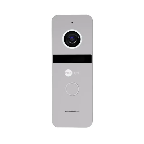 Виклична панель NeoLight SOLO X Silver для домофону з CMOS камерою 700 ТВЛ, ІЧ підсвіткою та кутом огляду 110° Виклична панель NeoLight SOLO X Silver для домофону з CMOS камерою 700 ТВЛ, ІЧ підсвіткою та кутом огляду 110°