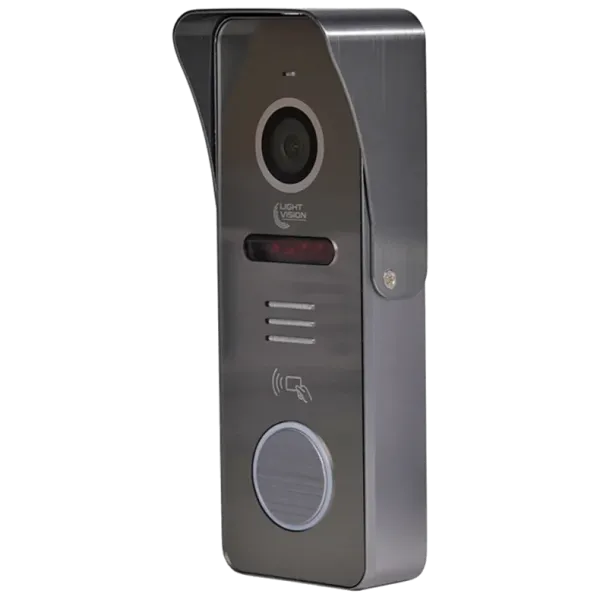 Виклична панель Light Vision RIO FHD(RF) GREY з ІЧ підсвіткою та кути огляду 110° для домофону з роздільною здатністю 2 Мп та захистом IP66 Виклична панель Light Vision RIO FHD(RF) GREY з ІЧ підсвіткою та кути огляду 110° для домофону з роздільною здатністю 2 Мп та захистом IP66