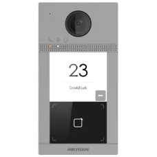 2 Мп IP панель виклику Wi-Fi DS-KV8113-WME1(C) для охоронної системи, IP65, IK08, з вбудованою HD-камерою та підтримкою Mifare карток