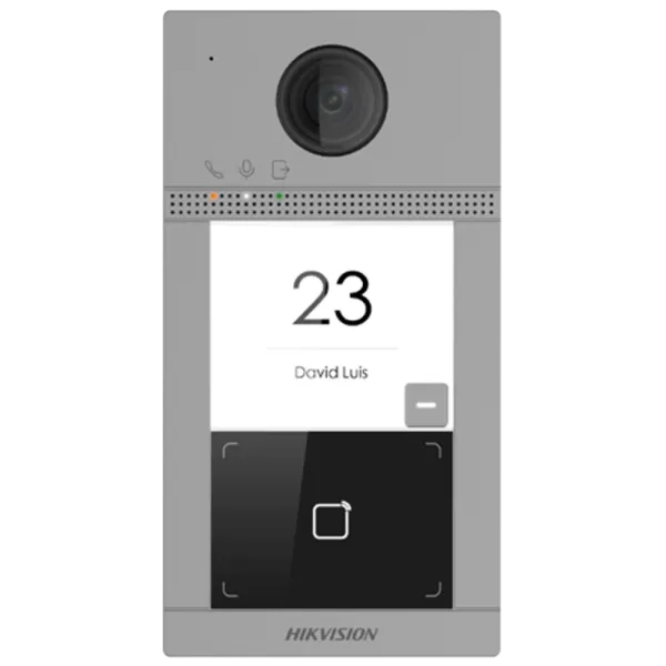 2 Мп IP панель виклику Wi-Fi DS-KV8113-WME1(C) для охоронної системи, IP65, IK08, з вбудованою HD-камерою та підтримкою Mifare карток 2 Мп IP панель виклику Wi-Fi DS-KV8113-WME1(C) для охоронної системи, IP65, IK08, з вбудованою HD-камерою та підтримкою Mifare карток