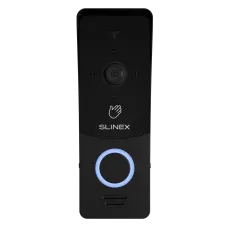 Виклична панель Slinex ML-20TLHD black IP65 для домофону з ІЧ підсвічуванням, роздільною здатністю 1920×1080 та широким кутом огляду 115˚