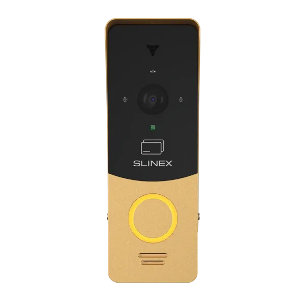 Вызывная панель Slinex ML-20CRHD (black/gold) IP65 Вызывная панель Slinex ML-20CRHD (black/gold) IP65