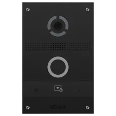 IP панель виклику з розпізнаванням облич і зчитувачем UKEY Bas-IP AV-08FB black