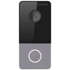 Виклична панель DS-KV6103-PE1(С) IP65 PoE для домофону, одноабонентський монтаж, забезпечує надійний доступ та захист на зовнішніх об'єктах