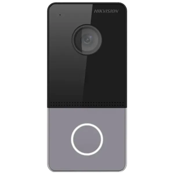Виклична панель DS-KV6103-PE1(С) IP65 PoE для домофону, одноабонентський монтаж, забезпечує надійний доступ та захист на зовнішніх об'єктах Виклична панель DS-KV6103-PE1(С) IP65 PoE для домофону, одноабонентський монтаж, забезпечує надійний доступ та захист на зовнішніх об'єктах