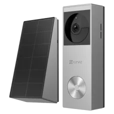 Дверний дзвінок 3МП Ezviz HP3 Pro (CS-HP3) з ІЧ підсвічуванням та куточком огляду 162º для домашнього відеоспостереження з Wi-Fi та акумулятором 5200 мАг