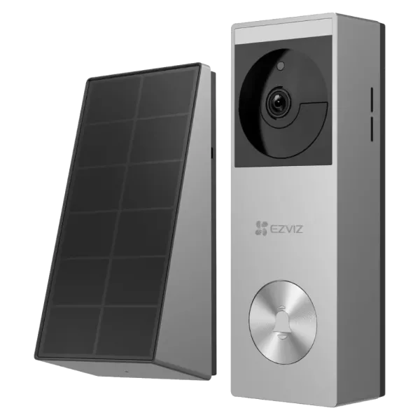 Дверний дзвінок 3МП Ezviz HP3 Pro (CS-HP3) з ІЧ підсвічуванням та куточком огляду 162º для домашнього відеоспостереження з Wi-Fi та акумулятором 5200 мАг Дверний дзвінок 3МП Ezviz HP3 Pro (CS-HP3) з ІЧ підсвічуванням та куточком огляду 162º для домашнього відеоспостереження з Wi-Fi та акумулятором 5200 мАг