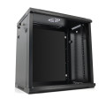 Шафа Merlion 12U, 600*450*634 (Ш*Г*В)мм загартоване скло, чорна, сталь 1,2мм з замком Шафа Merlion 12U, 600*450*634 (Ш*Г*В)мм загартоване скло, чорна, сталь 1,2мм з замком