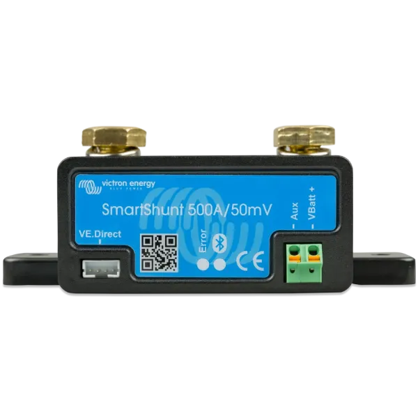 Монітор батареї Victron Energy SmartShunt SHU050150050 500A/ 50mV Монітор батареї Victron Energy SmartShunt SHU050150050 500A/ 50mV