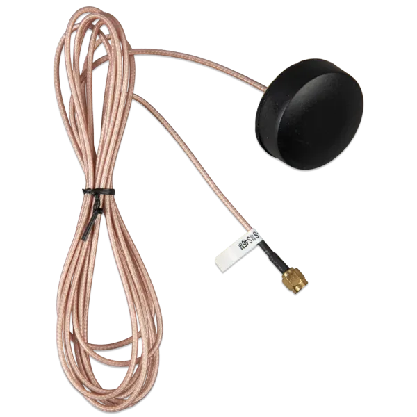 Зовнішня антена LTE-M Victron Energy Outdoor Puck для стабільного з'єднання на відстані 3 метри Зовнішня антена LTE-M Victron Energy Outdoor Puck для стабільного з'єднання на відстані 3 метри