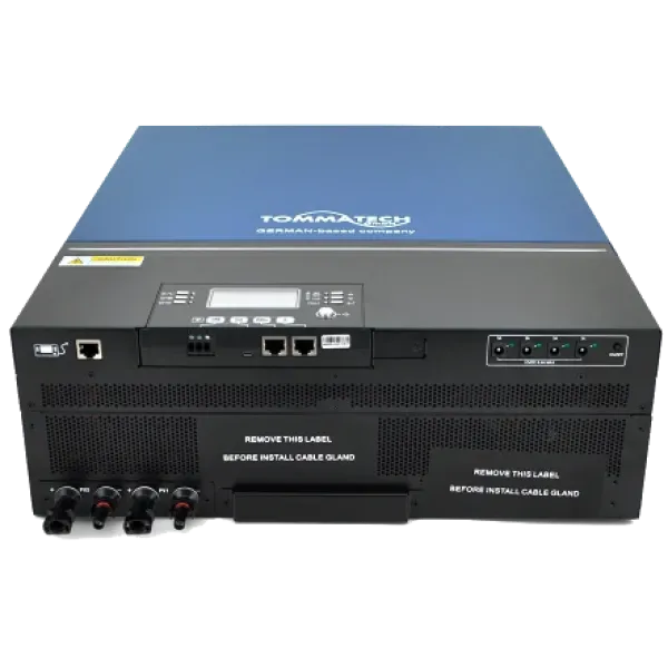 Гібридний інвертор однофазний TOMMATECH PLUS 7.2kW 48V MPPT(90-450) 80AParallel