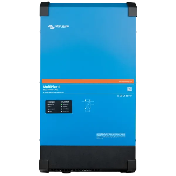 Інвертор MultiPlus-II 48/8000/110-100 однофазний чиста синусоїда 8 кВА 48 В 230 В для резервного та автономного електроживлення дому Інвертор MultiPlus-II 48/8000/110-100 однофазний чиста синусоїда 8 кВА 48 В 230 В для резервного та автономного електроживлення дому